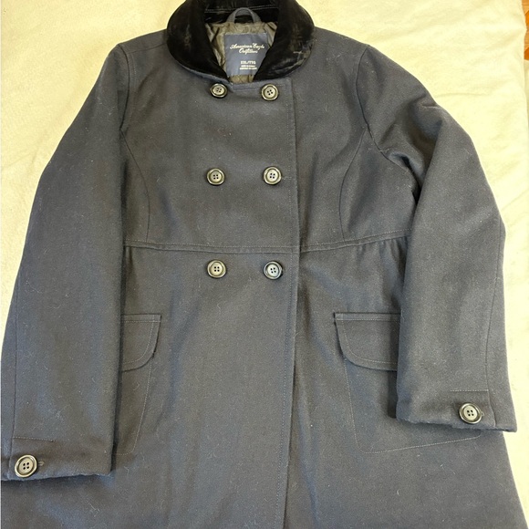 American Eagle Outfitters Wool-Blend Peacoat (XXL) - Picture 3 of 6